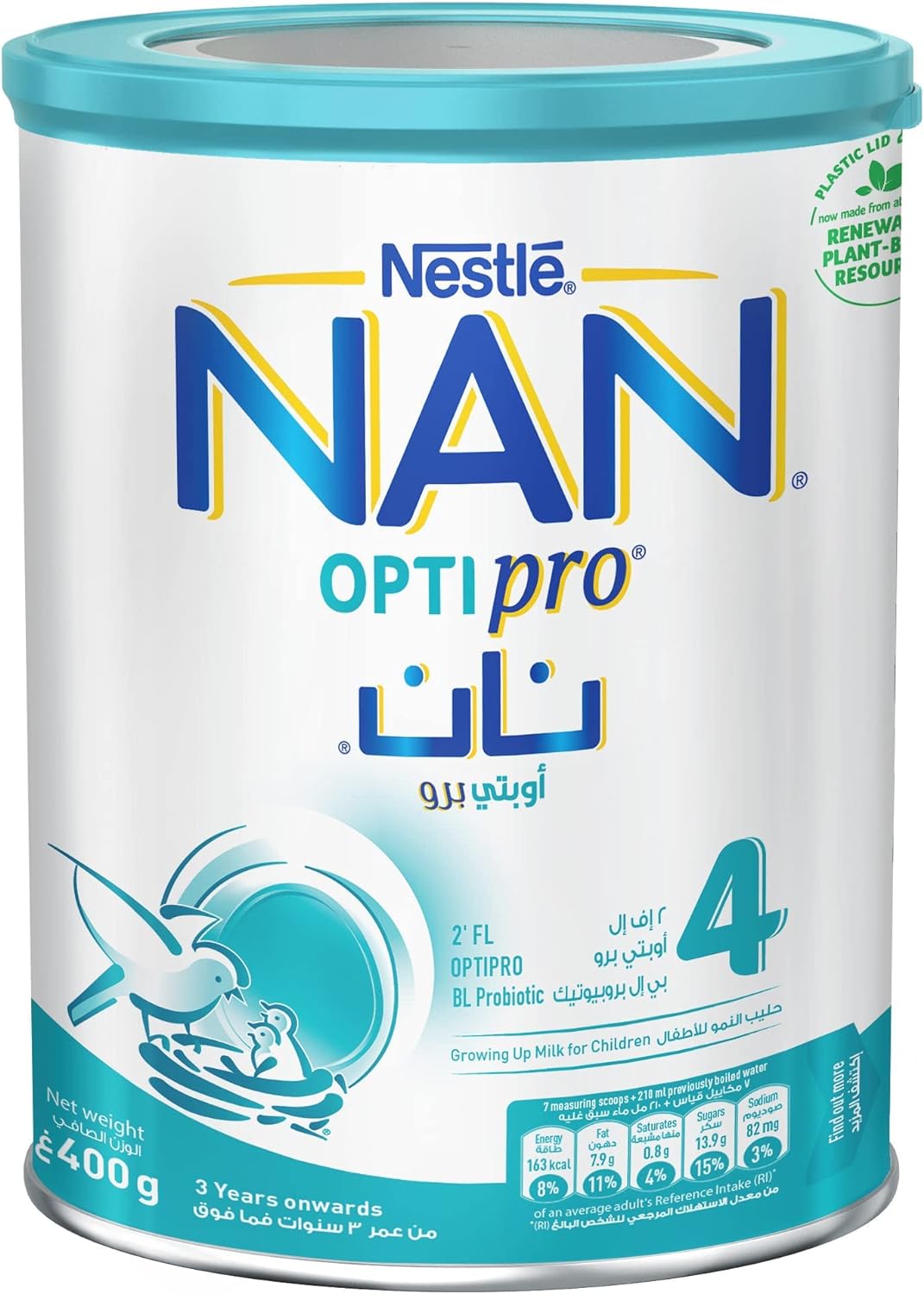 Nestle NAN Optipro Stage 4, From 3 to 6 Years, 400g