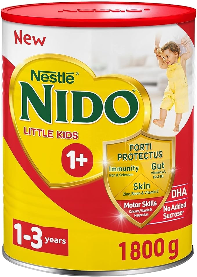 Nido NESTLE One Plus growing up formula for toddlers 1 3 years 1800g tin, Red